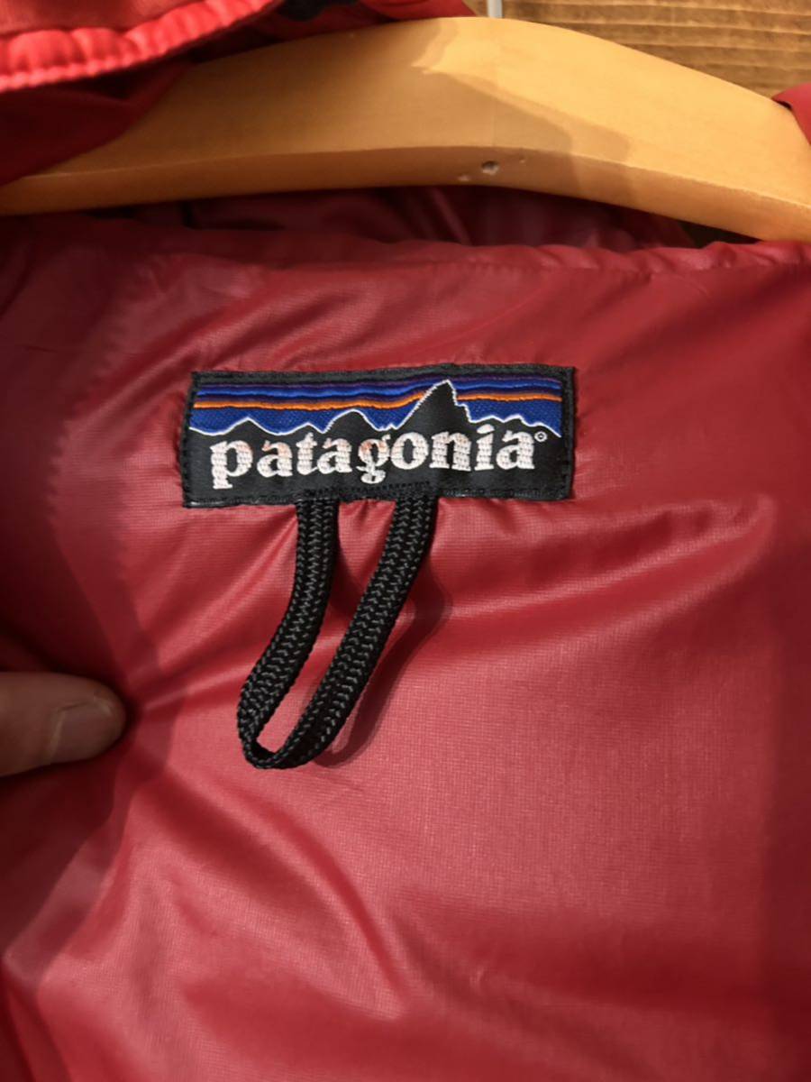 パタゴニア patagonia ダスパーカー ダスパーカ ファイアレッド　フェニックスレッド　スペシャル　サンプル品　ビンテージ _画像3