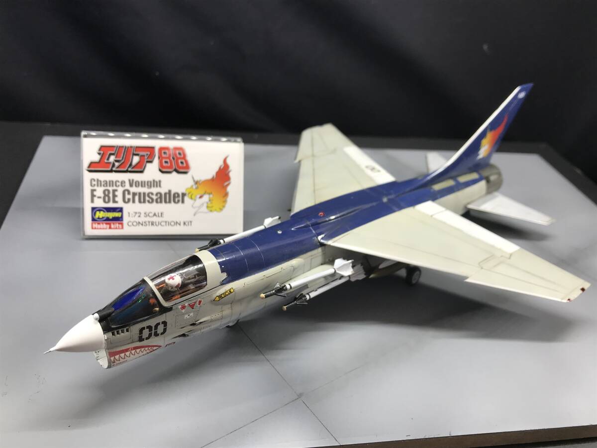 Yahoo!オークション - 1/72 エリア88 風間真 F-8Eクルセイダー F Yahoo!オークション - 1/72 エリア88 風間真 F-8Eクルセイダー F
