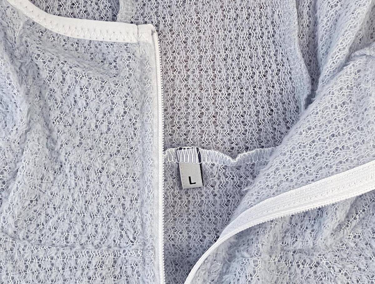 Senchi Designs ALPHA 90 HOODIE ZIP Pearl Blue センチデザイン Senchi Designs ALPHA 90 HOODIE ZIP Pearl Blue センチデザイン