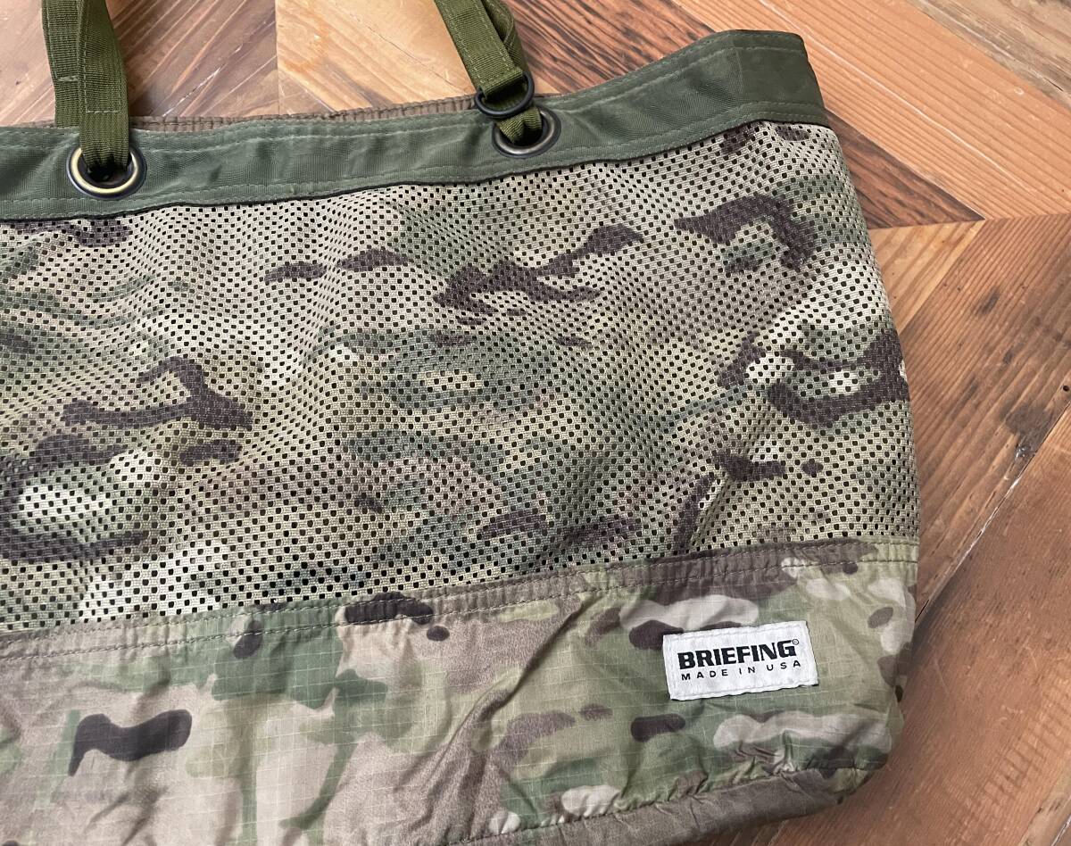 BRIEFING Brief .nOMEGA BEACH TOTE camouflage tote bag Omega beach tote bag 