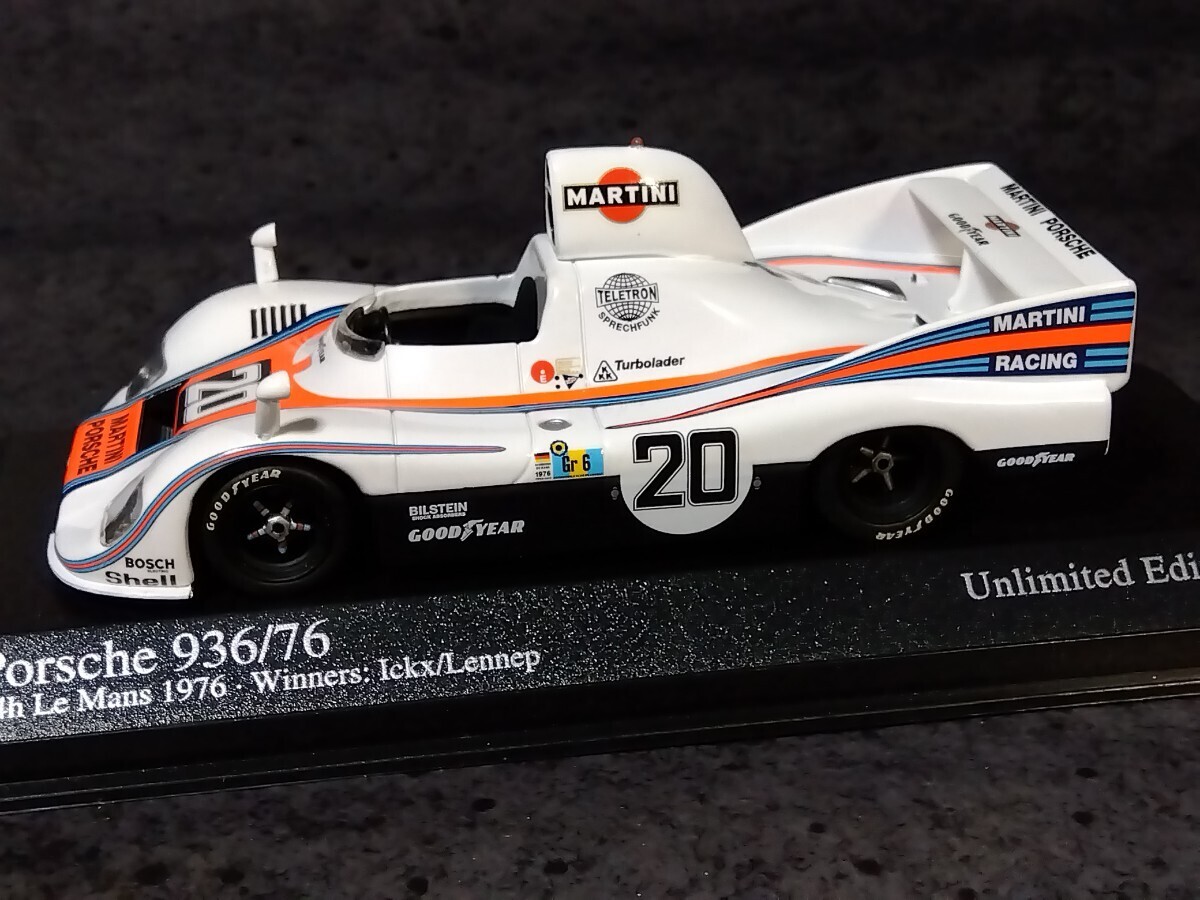 ミニチャンプス 1/43 ポルシェ 936 1976年 ル・マン24時間 優勝車仕様_画像7