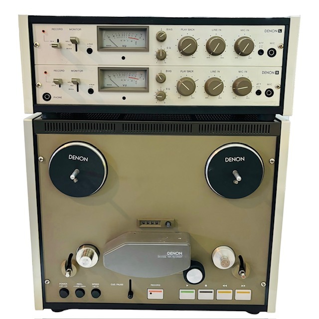 [ rare ]DENON Denon DH-610S open reel deck Japan ko rom Via COLUMBIA valuable model analogue model classical model at that time. regular price Y295000