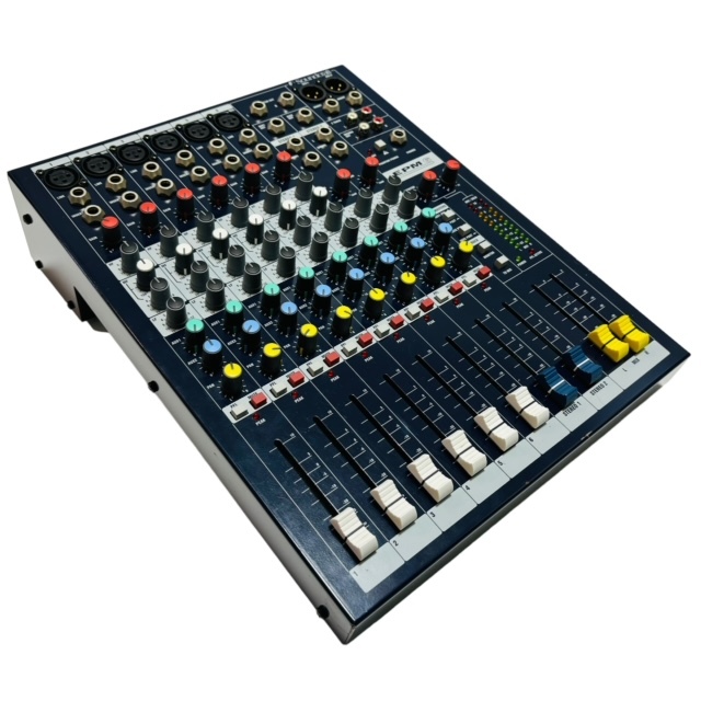 ★Soundcraft サウンドクラフト コンパクトアナログミキサー EPM6 希少 レトロ コレクション アナログミキサー☆の画像3