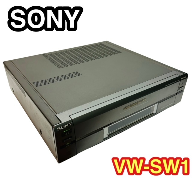 ★SONY ソニー WV-SW1 Hi8 S-VHSビデオデッキ ダブルビデオデッキ VideoHi8 SuperVHS 1997年製☆の画像1