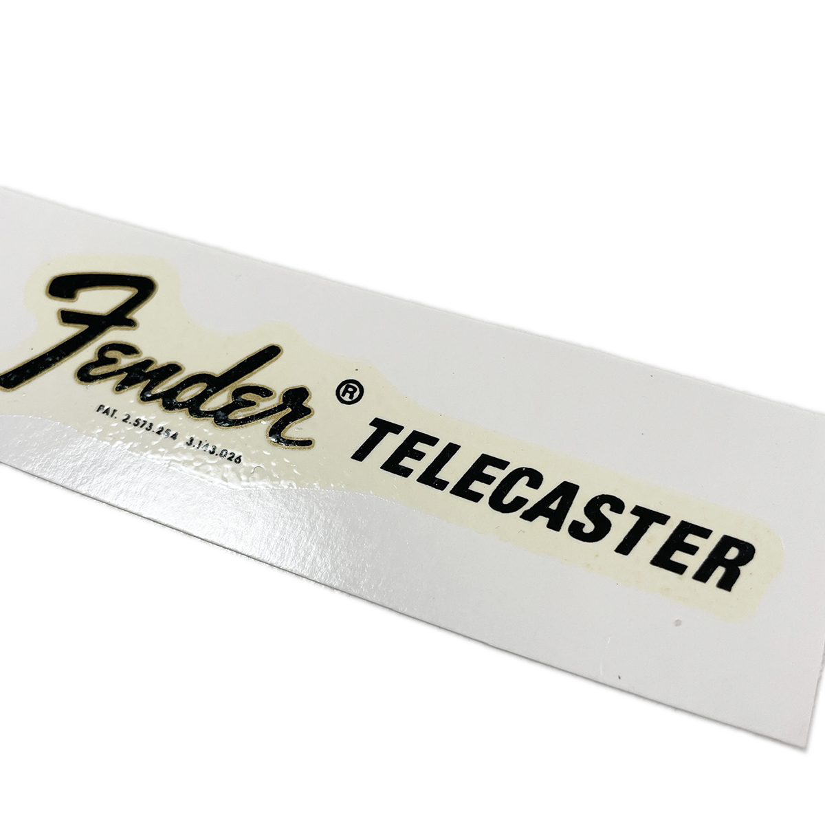 Fender Telecaster 67〜68年頃トラロゴ パテント入り水張りデカールの画像2