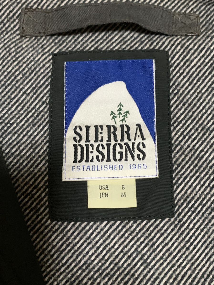 SIERRA DESIGNS Sierra Design z mountain parka M size black 