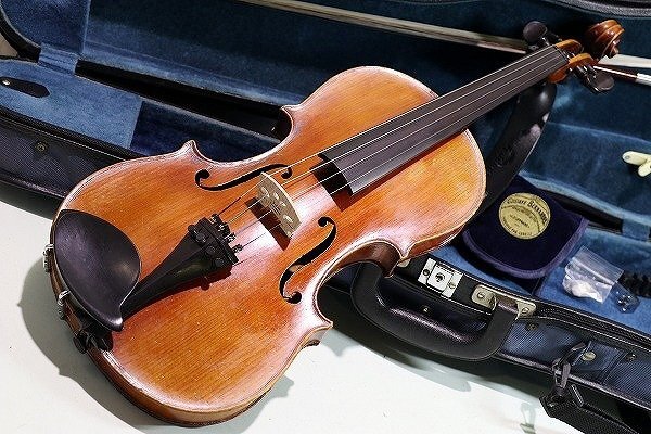 【質Banana】希少☆現状品 Nicolaus Gagliano Filius バイオリン Aleranari fecit Neap.1729 オールドバイオリン 現品限り♪