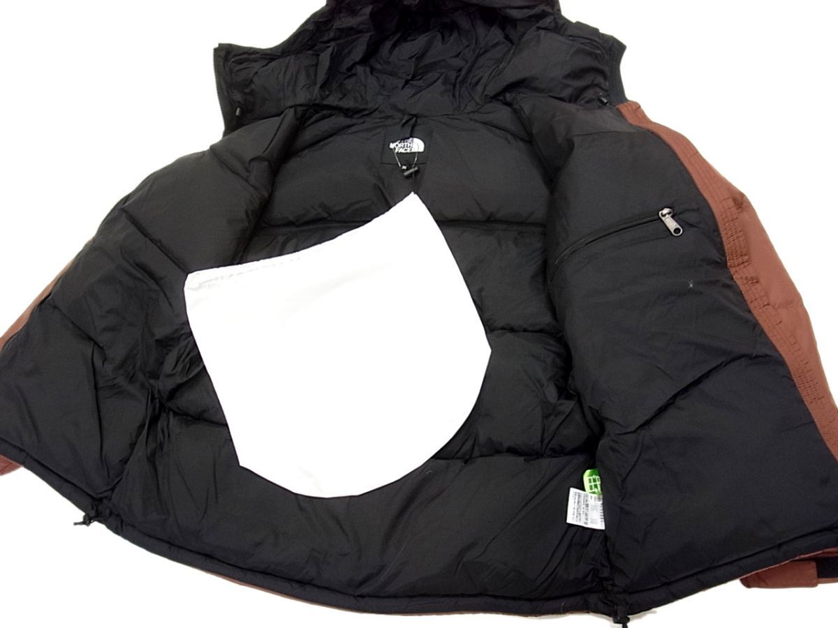 新品 定価42,900円 羽毛◇THE NORTH FACE ND92331 ヌプシフーディ ダウン ジャケット カプチーノ ザノースフェイス メンズ アウトドア_画像4