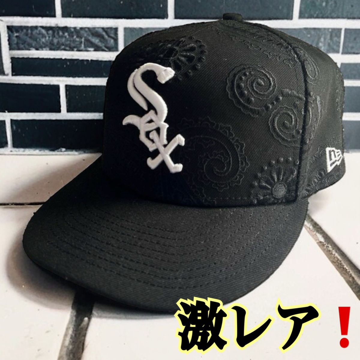 超激レア NEW ERA SOXキャップ 8(63 5㎝)59FIFTY 刺繍 シカゴ 超激レア NEW ERA SOXキャップ 8(63 5㎝)59FIFTY 刺繍 シカゴ
