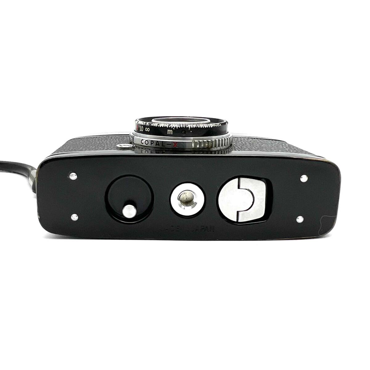 オリンパス OLYMPUS-PEN W ブラック E.Zuiko-W 25mm F2.8 コンパクトフィルムカメラ ハーフカメラ 動作未確認 現状品_画像4