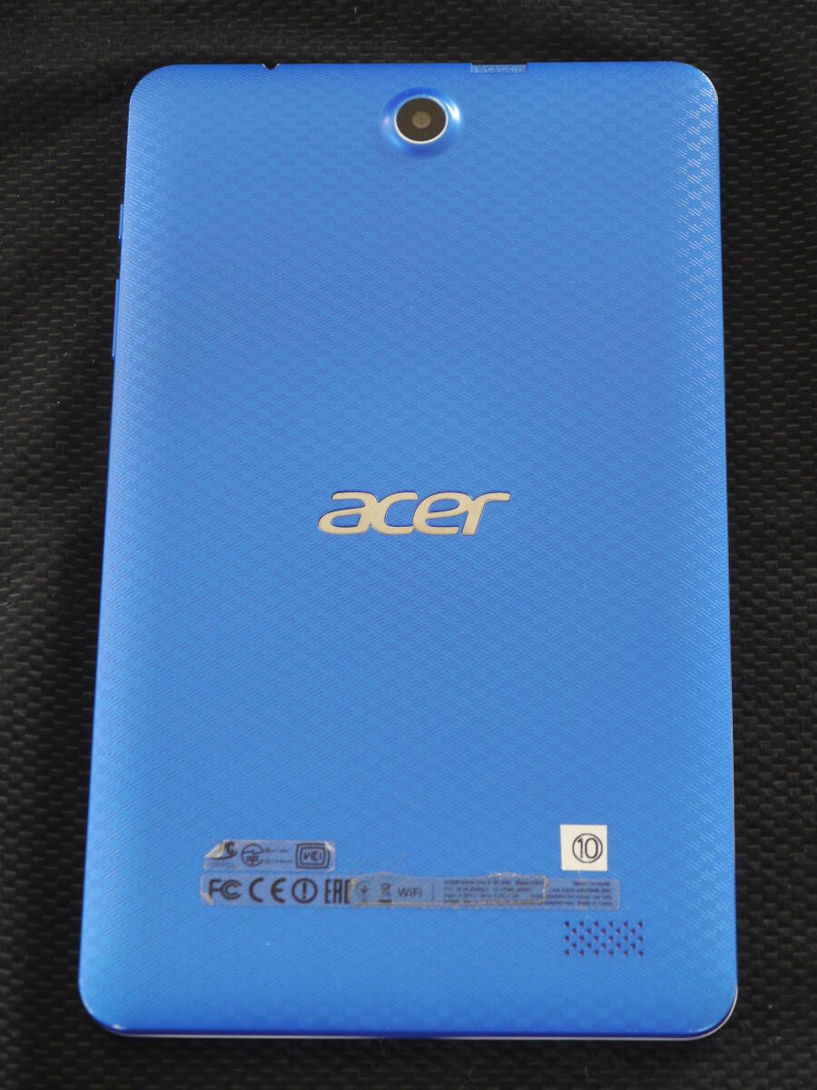 acer Iconia One 8 B1-850 Electrical Blue エレクトリカルブルー 8インチ Wi-Fi Tablet タブレット 動作確認済の画像3