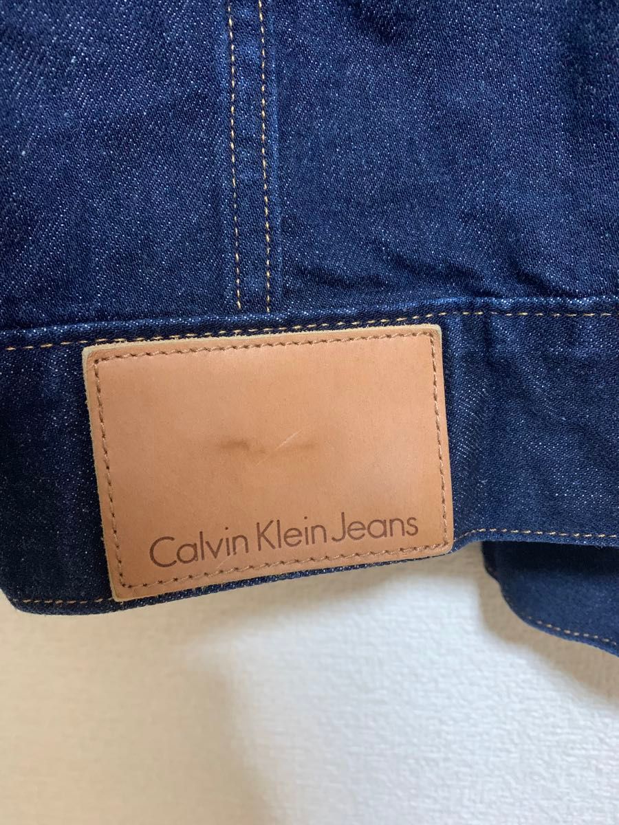 calvin Klein Gジャン Sサイズ デニムジャケット