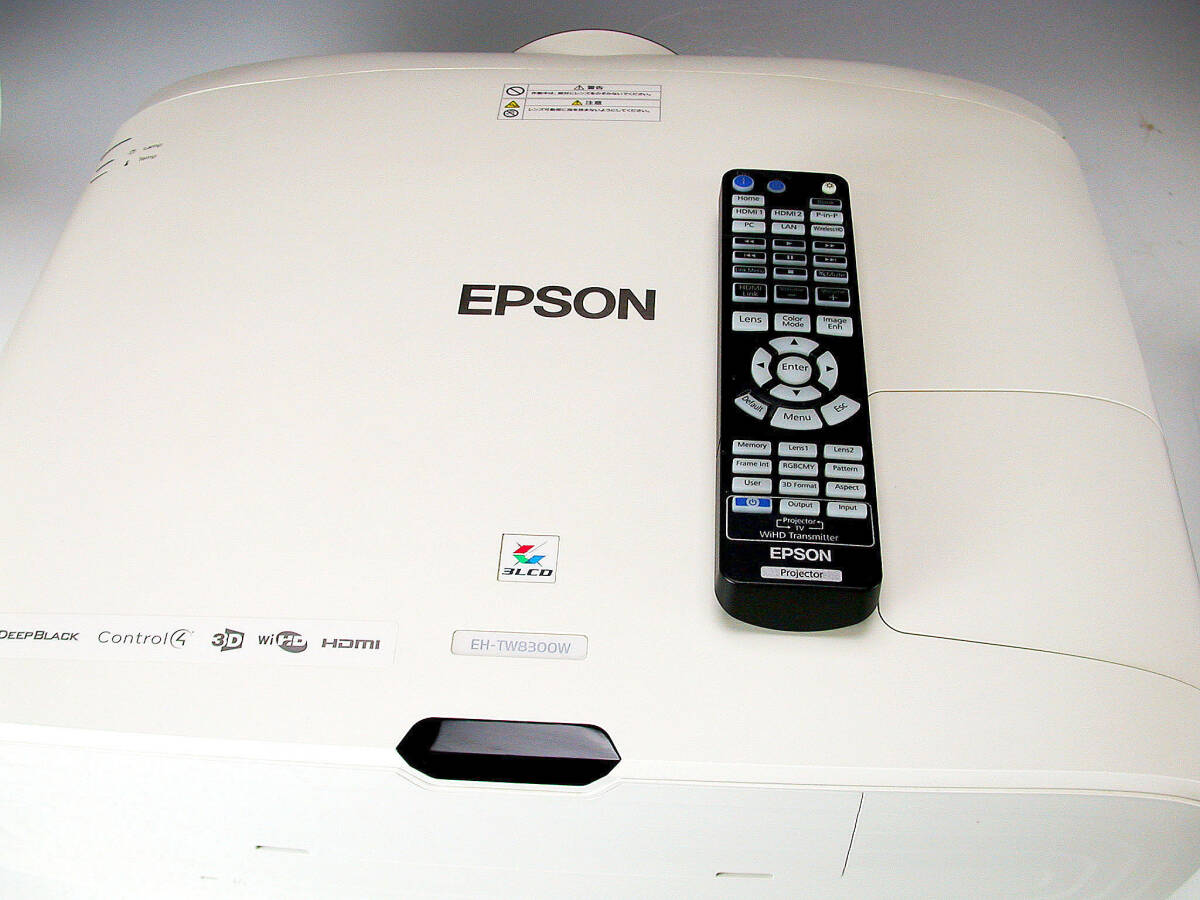 EPSON dreamio ホームプロジェクター 4K/HDR/3D対応 ワイヤレスモデル EH-TW8300Ｗの画像7