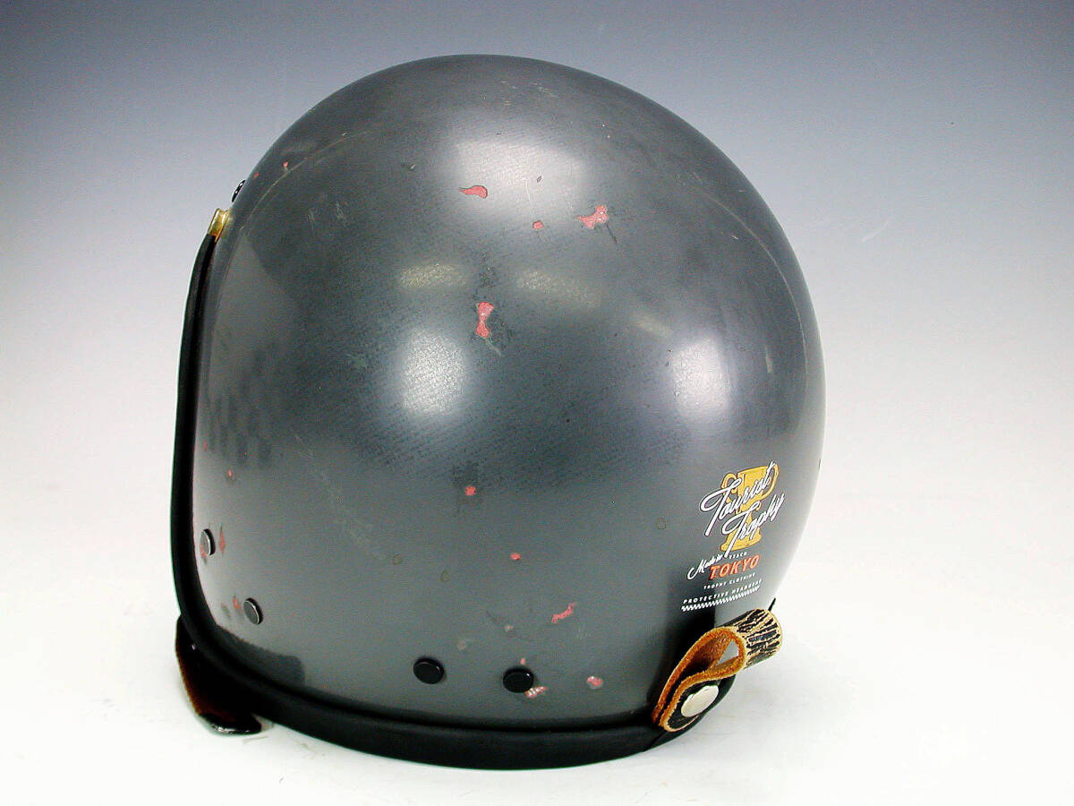 TROPHY LIMITED MODEL Tourist Trophy Helmet Hard Relic Charcoal メイド・イン・トーキョーライン 限定品/TROPHY CLOTHING L/XLサイズの画像5