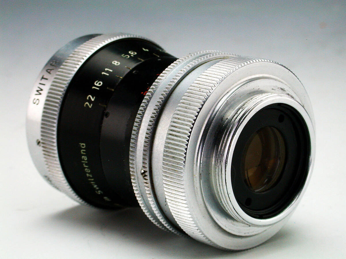 Kern Paillard SWITARkerun acid ta-10mm F1.6 C mount sine lens 