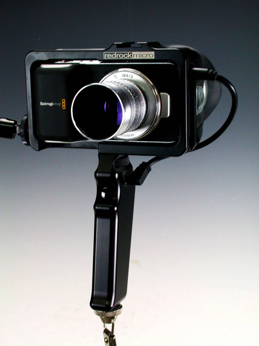 Blackmagic　Pocket Cinema Camera＆Redrock Micro retroflex Ｌｕｍｉｘレンズ　Cマウントレンズアダプター付き_画像9