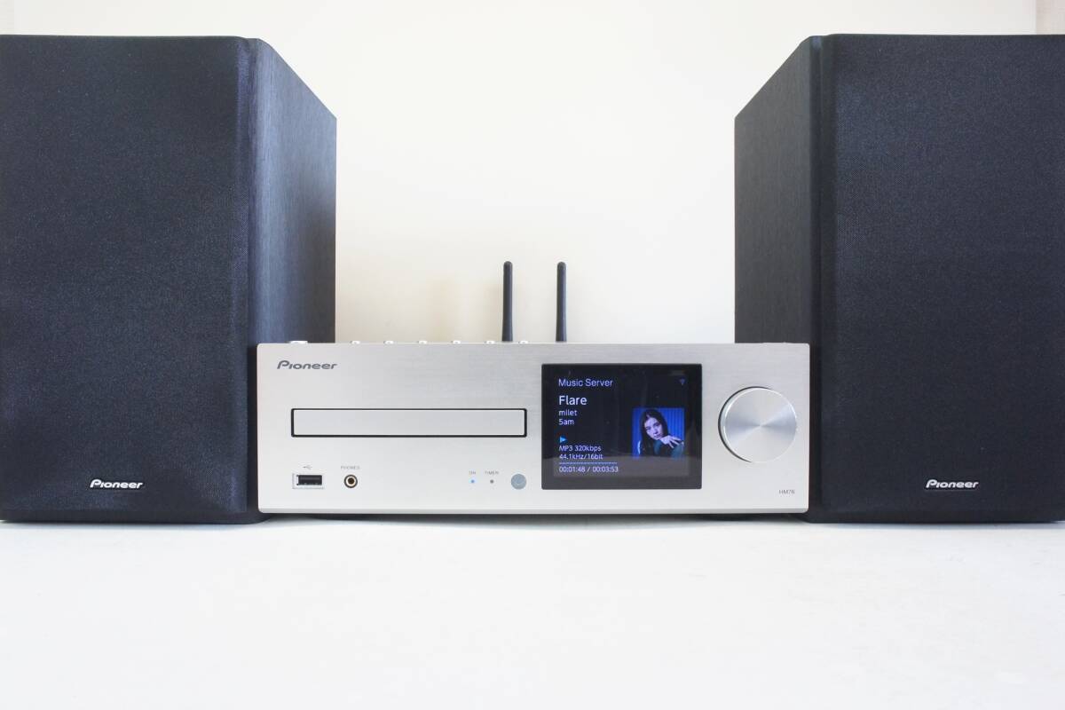 Pioneer high-res correspondence X-HM76 Bluetooth function equipment network CD receiver system 