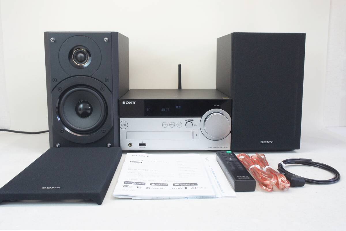 SONY CMT-SX7 high-res correspondence Bluetooth/ network function equipment multi audio player 