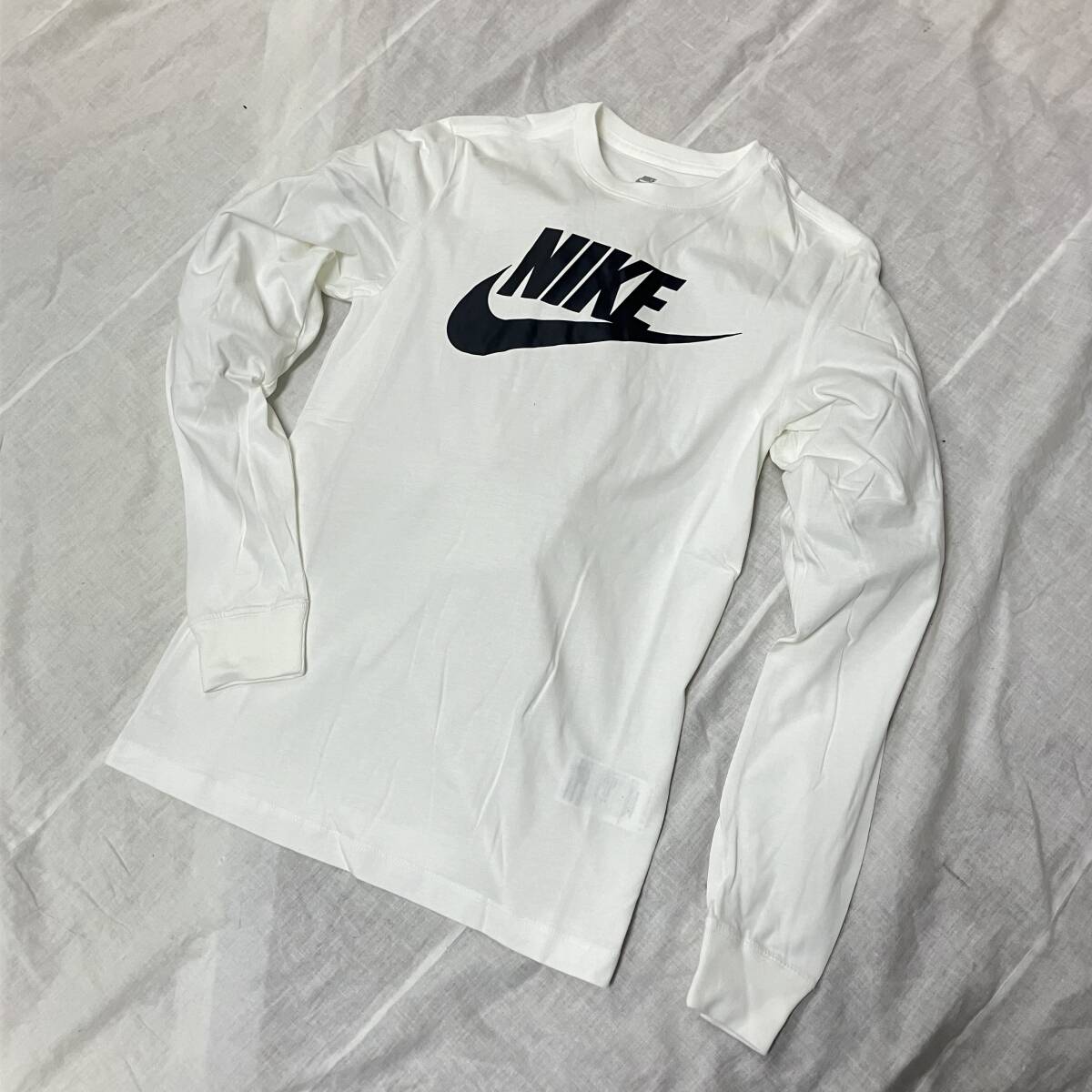  new goods unused goods * Nike NIKE* men's S size [NSW Icon f.-chulaL/S T-shirt ] long sleeve T shirt white white CI6292/100