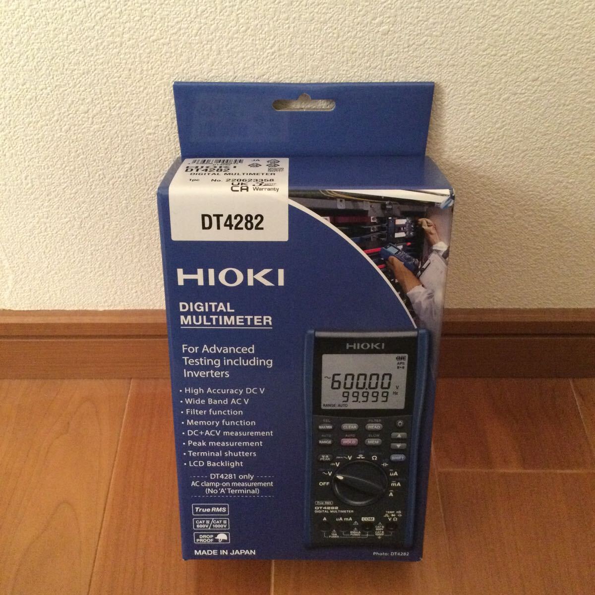 HIOKI (日置電機) デジタルマルチメータ DT4282 (最上位モデル) テスター DMM 日本製　未開封未使用品