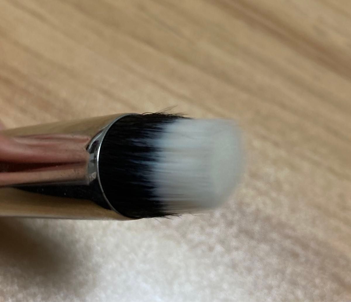 美品　熊野の化粧筆　晃祐堂　化学繊維ではなく、動物の毛で作られたものです！！コンパクトなので化粧ポーチに入れて持ち歩けます