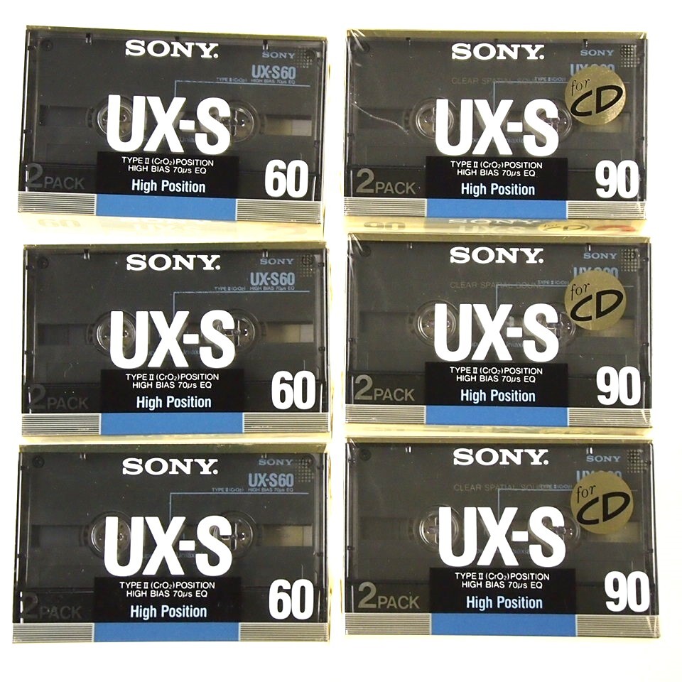☆SONY UX-S 60と90 12本セット☆ハイポジ カセットテープ_画像2
