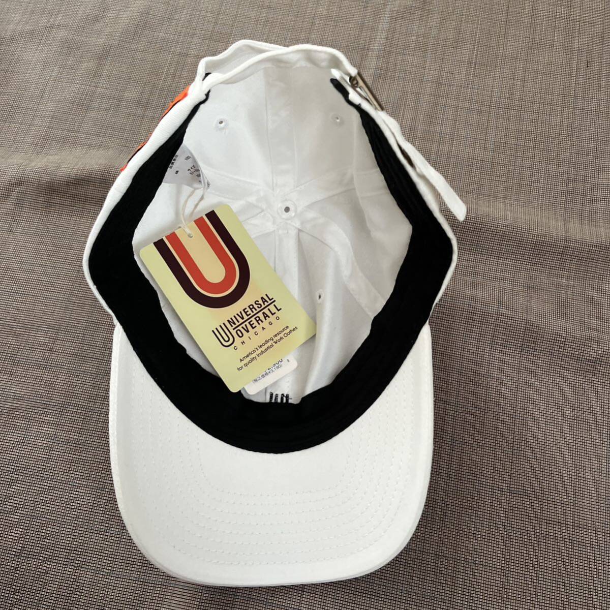 ユニバーサルオーバーオール ツイルローキャップ キャップ 帽子 ホワイト ゴルフ 白