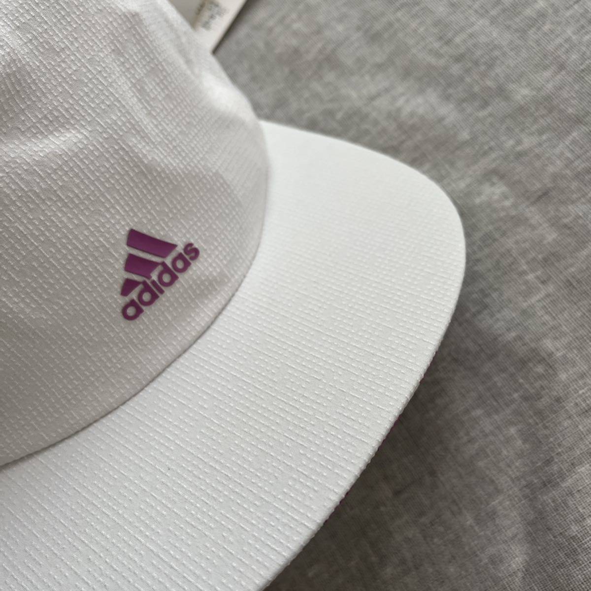 adidas HEAT. RDY 4パネル キャップ アディダス 帽子 白 ホワイト ゴルフ スポーツの画像2