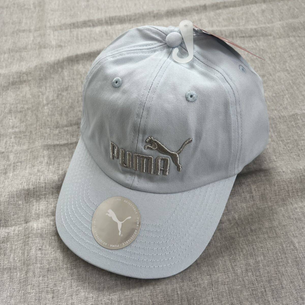PUMA プーマ ユニセックス エッセンシャル NO.1 ロゴ BB キャップ ライトブルー 帽子