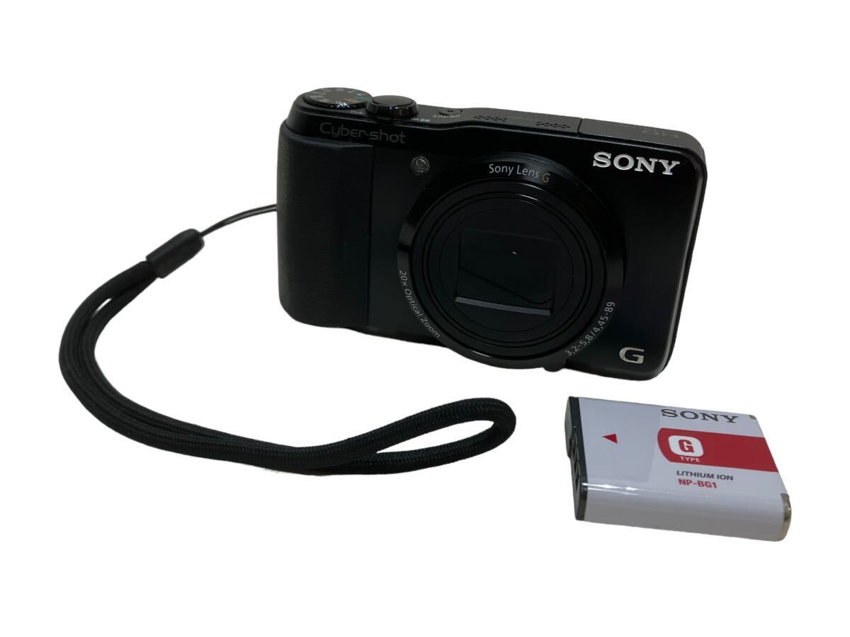 現状品 SONY ソニー CYBER SHOT サイバーショット DSC-HX30V デジタルスチルカメラ カメラ ブラック系色 [TK24-0331-5]の画像1