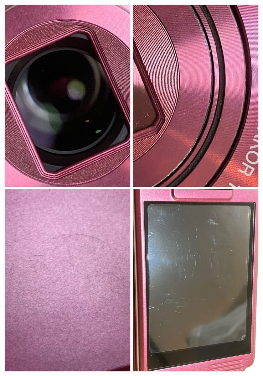 現状品 NIKON ニコン COOLPIX クールピクス S6900 デジタルカメラ カメラ ピンク系色 [TK24-0306-4]_汚れ　傷　内部汚れ