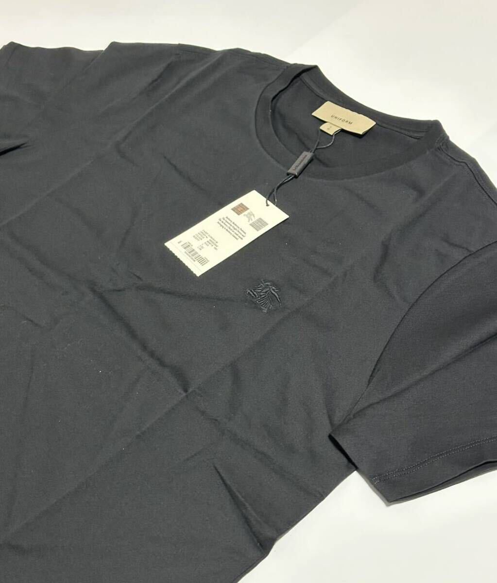 【未使用品】BURBERR バーバリー Tシャツ サイズL ブラック_画像2