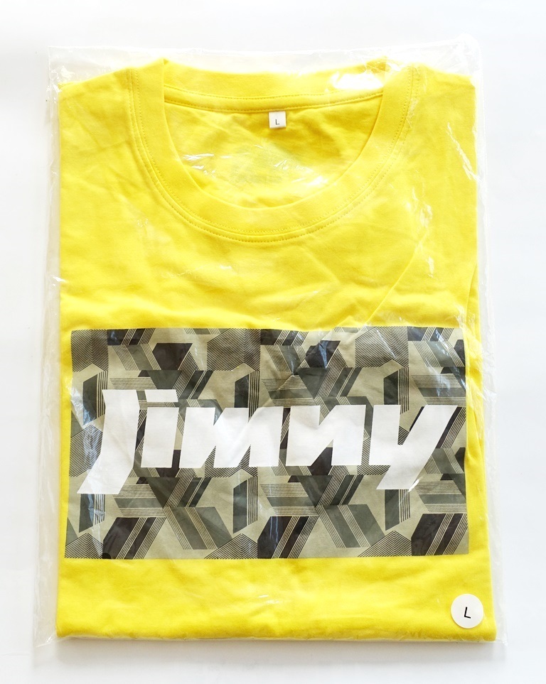 ☆新品未開封☆Jimny ジムニー Tシャツ イエロー Lサイズ スズキ 正規 ノベルティ 非売品 ジムニー シエラ JB64W JB74W-③_画像1