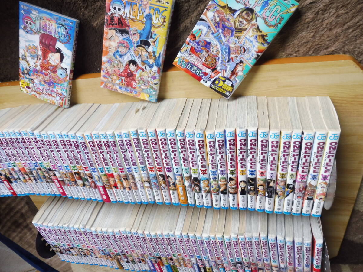 コミックセット ワンピース ONE PIECE 尾田栄一郎 送料無料 美本多 新品含 全巻セット 1巻~最新108巻 アニメ 人気 ルフィー ジャンプ _画像2