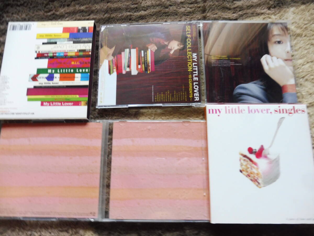 音楽cd マイラバ 送料無料MY LITTLE LOVERS 美品ベスト2CD SINGLES シングルス セルフコレクション 15 CURRENTS 白いカイト等 AKKO アッコ _画像1