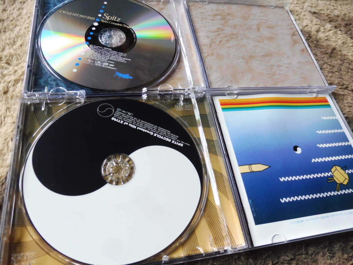 音楽cd SPITZ スピッツ 美品ベスト サイクルヒット 1997-2005 リサイクル グレイテスト ヒッツ RECYCLE GREATEST HITS OF ロビンソン _画像2