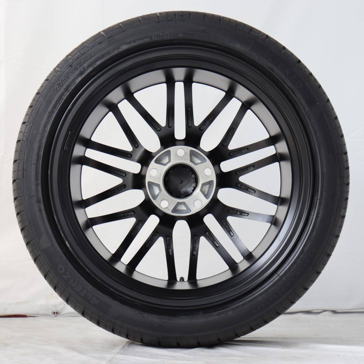 新品 19インチ 8.5J/9.5J 5-120 タイヤ付4本SET メッシュ 前245/40R19 後275/35R19 BMW 5シリーズ F10 F11 (W2376/2377-2)_画像7