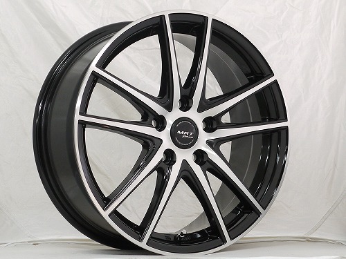 新品 17インチ Z05-BP 5穴100 タイヤ付4本SET 215/45R17 プリウス カローラスポーツ カローラツーリング (W2255-1)の画像3