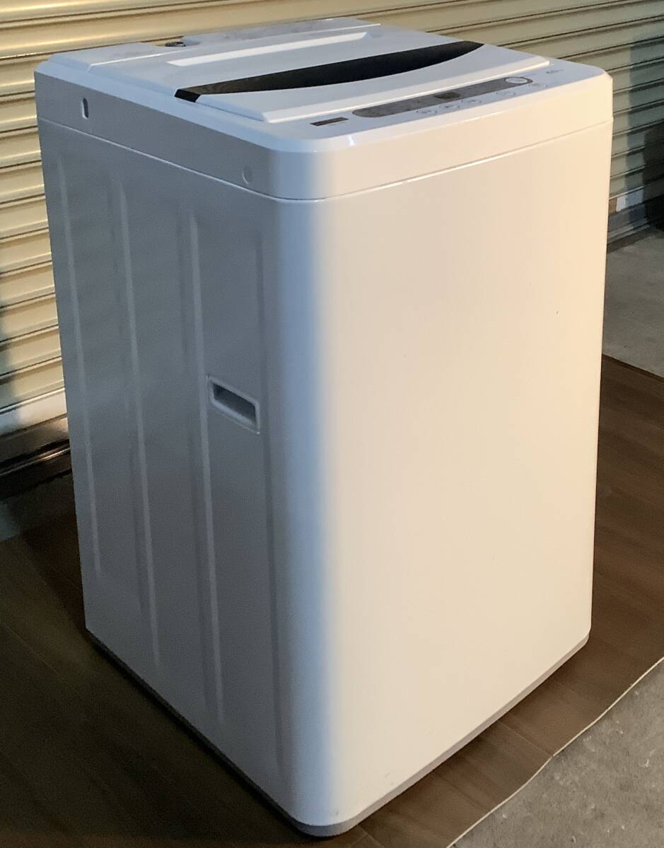 M367【中古・現状品】YAMADASELECT(ヤマダセレクト) YWMT60G1 全自動電気洗濯機 (6kg)　ヤマダ電機オリジナル 2020年製　動作確認済み_画像1