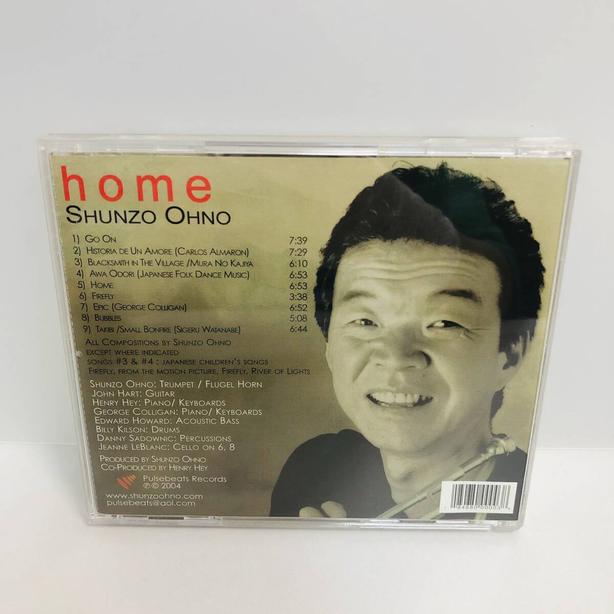 【CD】大野俊三 Shunzo Ohno / ホーム home ※ネコポス全国一律送料260円_画像2
