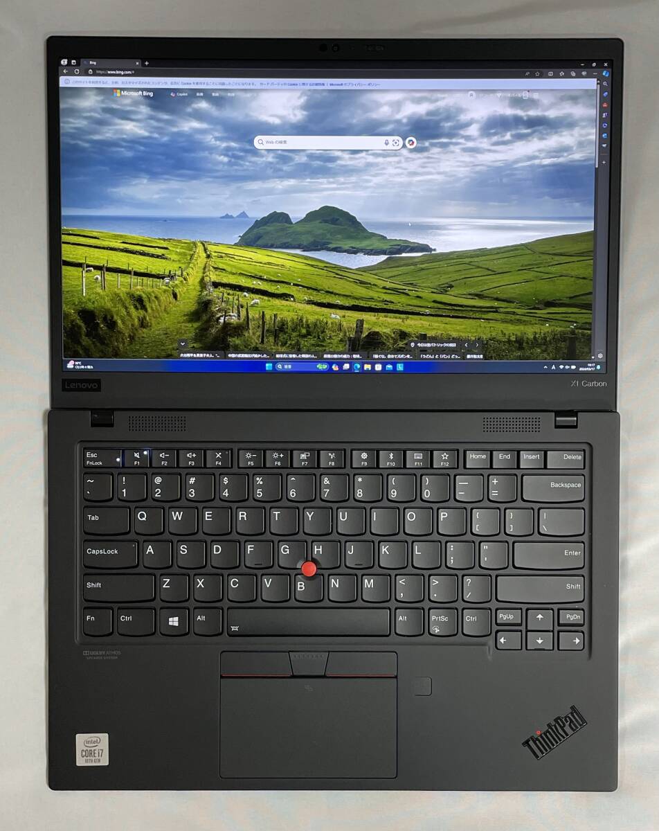 未使用 高性能 フルスペック ThinkPad X1 Carbon - SIMフリー MS Office 2021付き - CPU i7 / MEM 16GB / SSD 2TB / 4K LCD / Win11 Pro 64の画像5