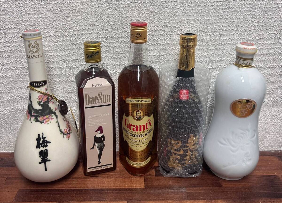 未開栓 お酒 ウイスキー ワイン 焼酎等 12本セット 大量 まとめの画像4