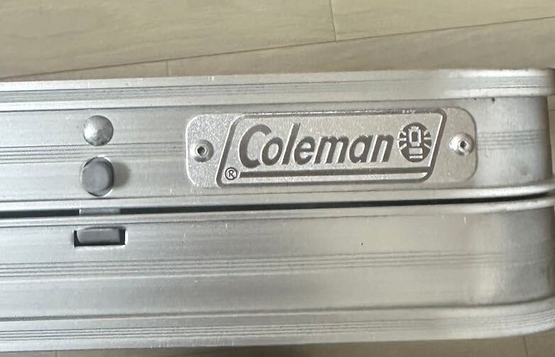 極美品 Coleman コールマン ナチュラルモザイクリビングテーブル120プラス 2000026751 アウトドア 2段階調節 ロースタイル対応_画像4