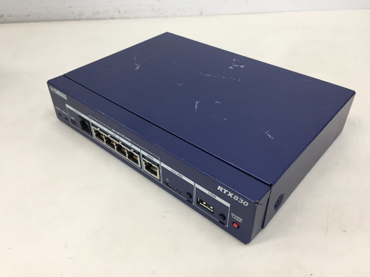 Bibian 比比昂- ヤマハYAMAHA RTX830 VPNルーター初期化済最新 Bibian 比比昂- ヤマハYAMAHA RTX830 VPNルーター初期化済最新