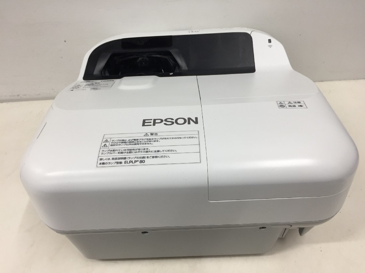 EPSON/ Epson жидкокристаллический проектор супер короткий подпалина пункт модель *EB-580 есть перевод ( труба 2F)