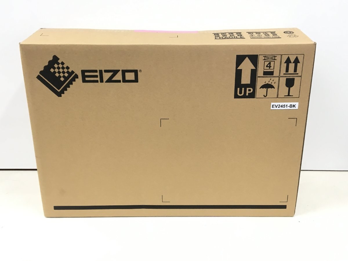 美品EIZO 23.8 型 液晶モニター FlexScan EV2451 使用時間：687H　2021年製　（管：1F-M）　