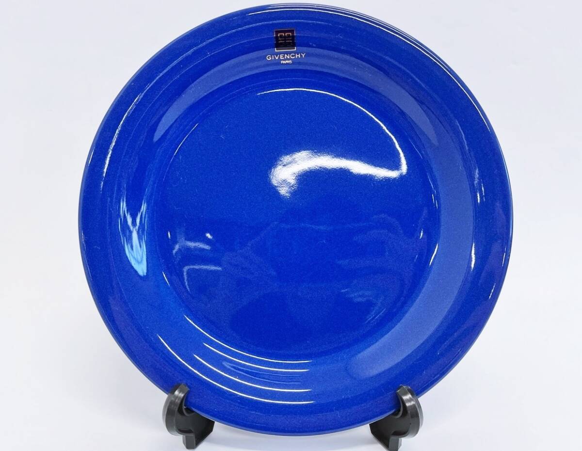 GIVENCHY ジバンシィ ジバンシー 食器セット ネイビー 大皿1枚 中皿5枚 青 ブルー 食器 洋食器 プレート モダン_画像8