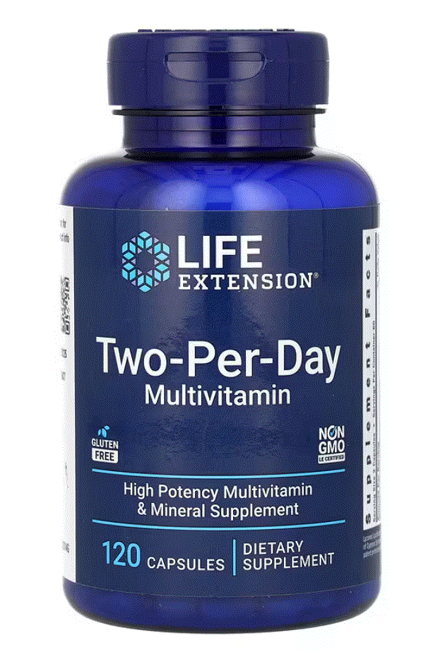 2セットLife Extension Two-Per-Day ツーパーデイ カプセル120粒 Life Extension ライフエクステンション サプリメント マルチビタミンの画像2