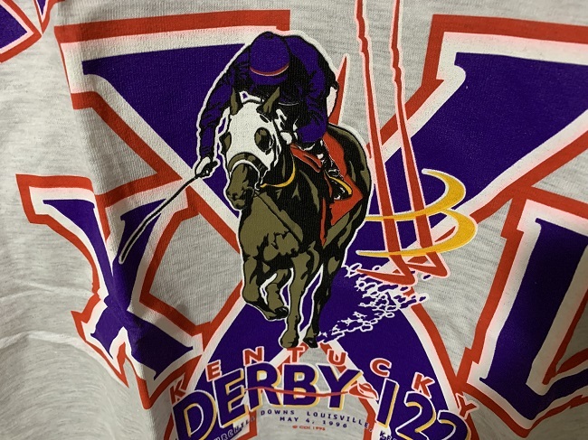 ケンタッキーダービー Tシャツ　1996年　Lサイズ/KENTUCKY DERBY/競馬/馬 半袖Tシャツ/未使用_画像7