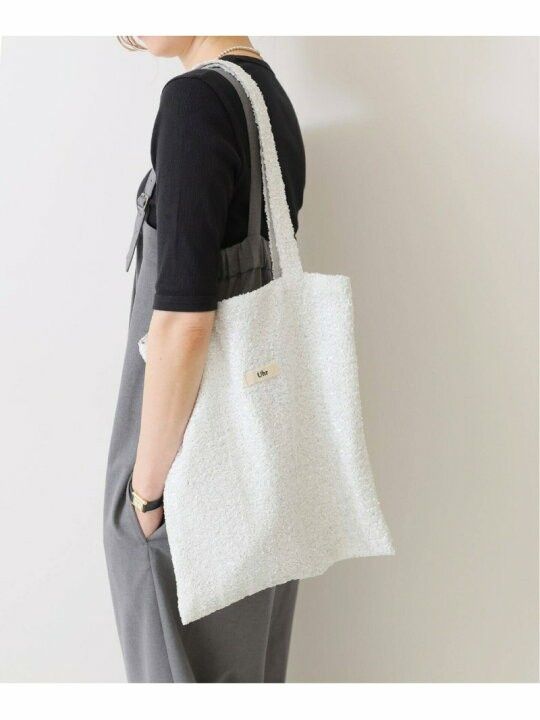spick and span 【Uhr / ウーア】別注Spangle Tote  Bag ホワイト
